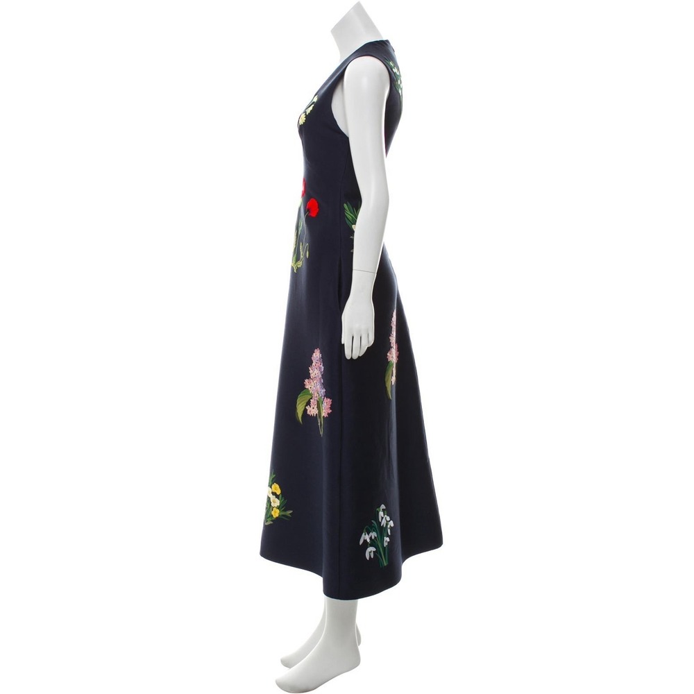 STELLA McCARTNEY Kaitlyn Embroidered Maxi Dress Resort 2016 Botanical Duchess - Picture 5 of 7